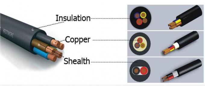 방수 고무 껍질 케이블 실리콘 고무 케이블 범용 고무 껍질 유연 케이블 방수 고무 케이블 4