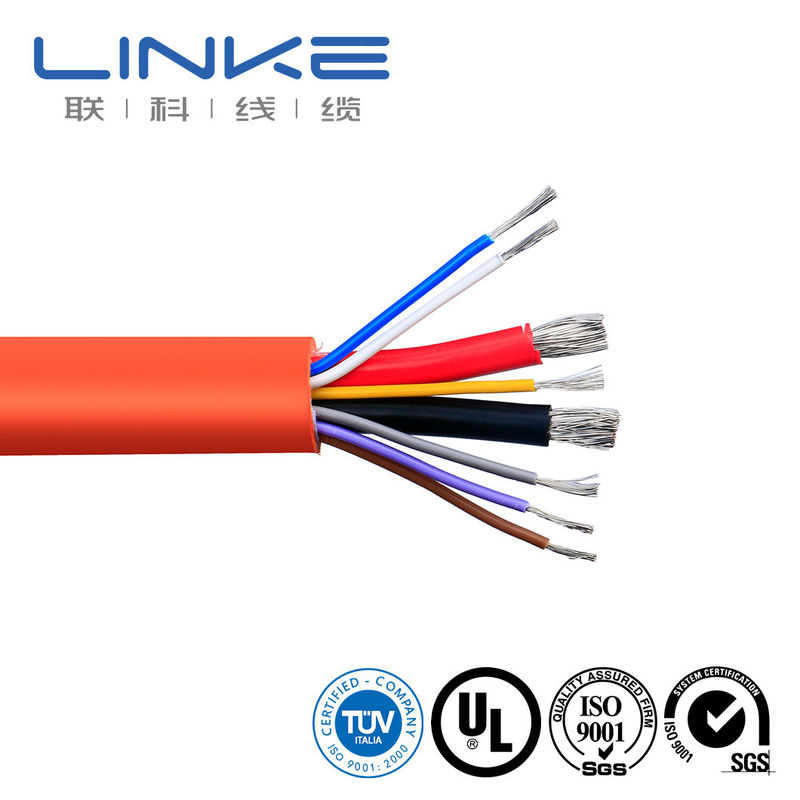 커스터마이징 16 AWG 1 쌍 고체 PVC 엽록소 보호 및 PVC 재킷 EV 충전 케이블