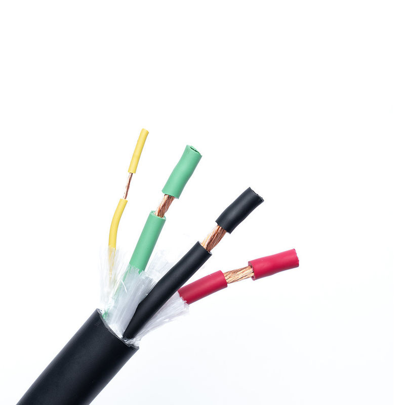 커스터마이징 16 AWG 1 쌍 고체 PVC 엽록소 보호 및 PVC 재킷 EV 충전 케이블
