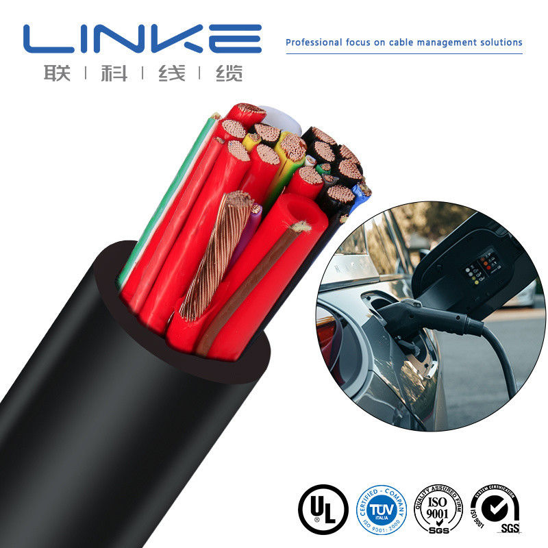 TUV 인증 H07bz5-F 3G1.5mm sup2 2X0.5mm sup2 구리 코어와 함께 AC EV 충전 케이블