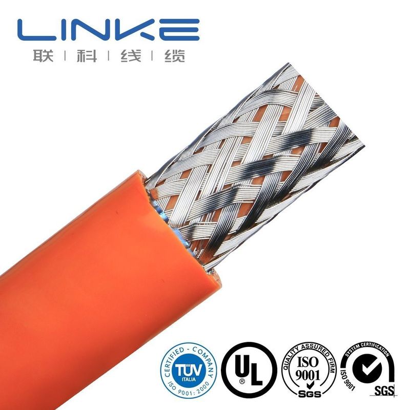 120mm2 전압 EV 케이블 와이어링 허리네스 실리콘 보호 케이블 및 패키지 크기