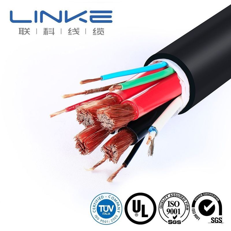 105도 AC 300/500V 맨 구리 선도자 실리콘 단열 EV 충전 케이블 스마트 자동차 연결