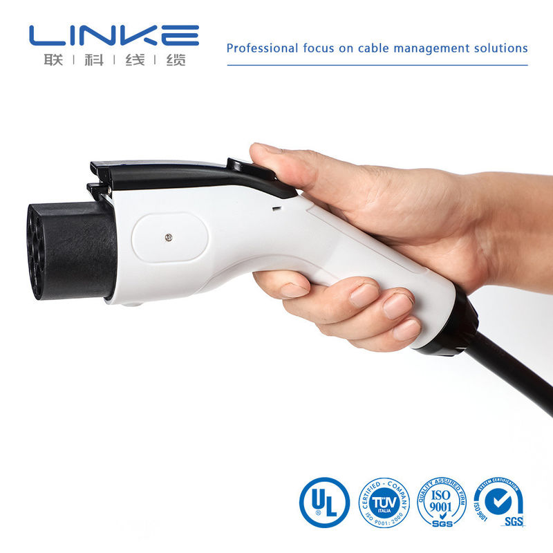 32A 7kw 16A 전기차 충전 케이블, TPE 재킷 및 맞춤형 길이