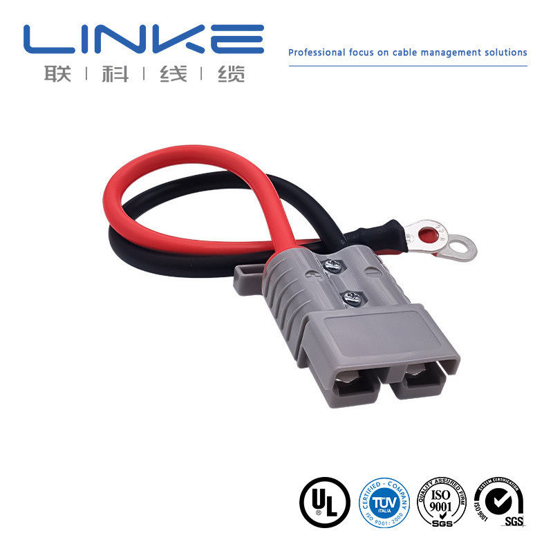 플러그 커넥터 8AWG 태양광 패널 커넥터 케이블 50A/600V 광고 포트 어댑터 300mm 태양광 커넥터 케이블