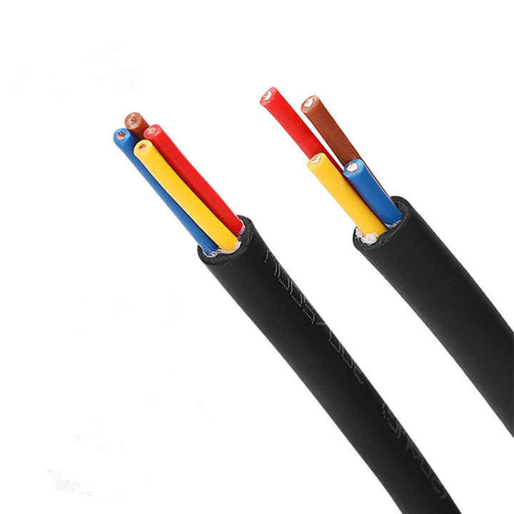 플렉서블 PVC 원형 전기 엘리베이터 리프트 케이블과 넥팅 자외선 저항 크레인 케이블 연속 플렉스 레이팅 와이어