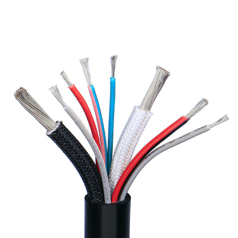 블랙 PVC 재킷 코아시얼 케이블 시리즈 RG6 / Rg58 / Rg11 / Rg59 비디오 감시