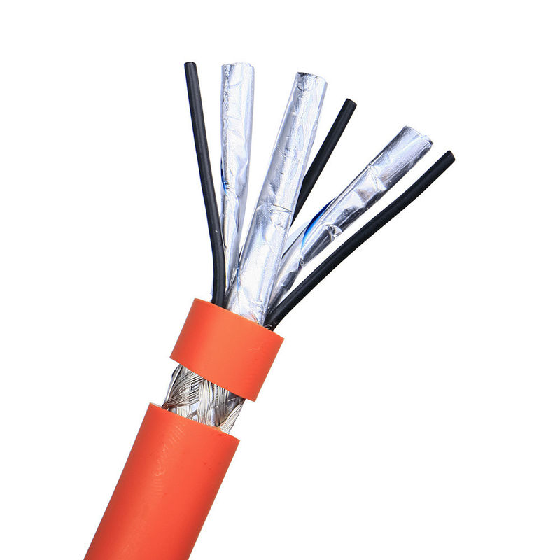 불에 저항하는 구리 특수한 케이블 PVC XLPE 또는 실리콘 고무 단열