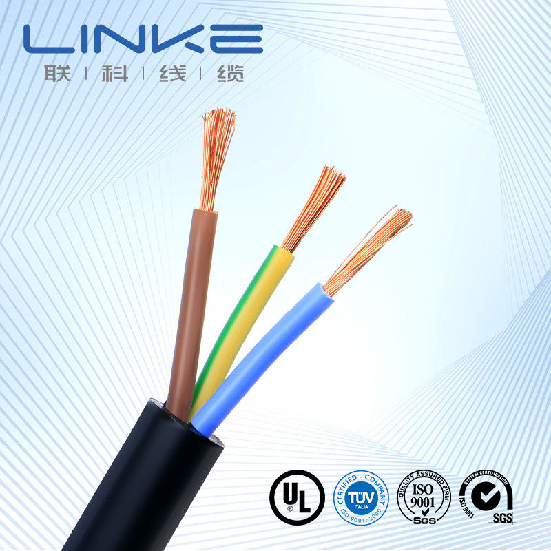 RS PRO 3 코어 x 0.75sqmm ((Class 5 PCW), PVC 단열, PVC 껍질, 300/300V, H03VV-F.
