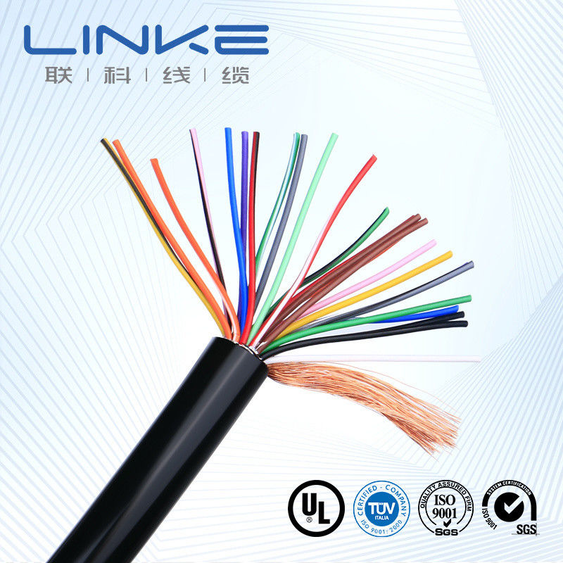 넓은 온도 범위를 가진 산업용 전력 전송용 TPU 껍질 구리 선도자 제어 케이블