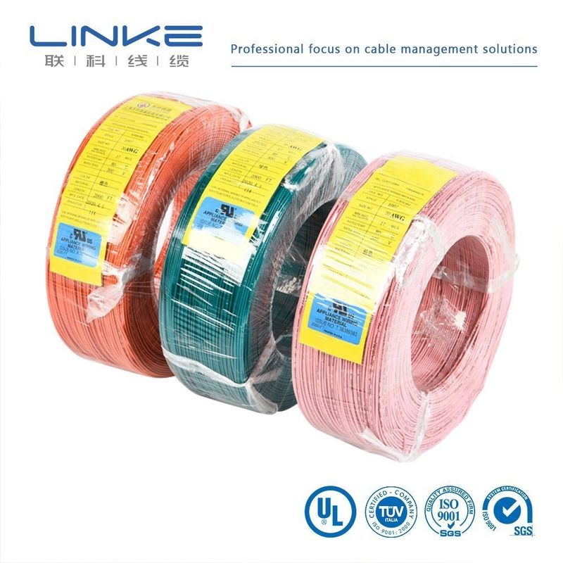 UL20233 UL TPU 자켓과 FEP/HDPE/PP/PVC 단열 물질이있는 전기 전선