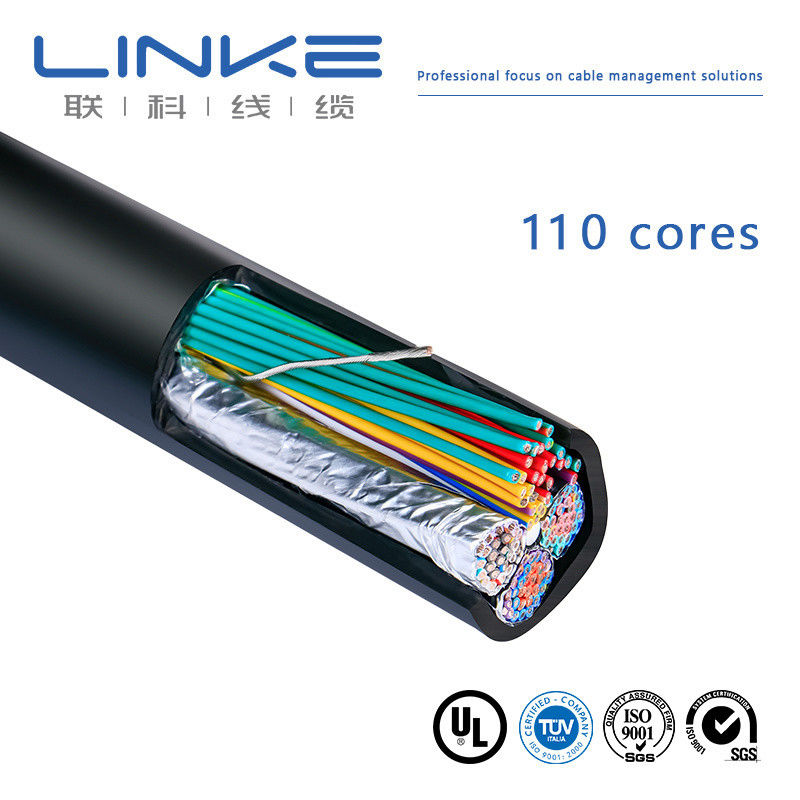 UL2464 멀티 코어 전원 케이블, 22 AWG 주석 도금 구리 도체 및 PVC 자켓