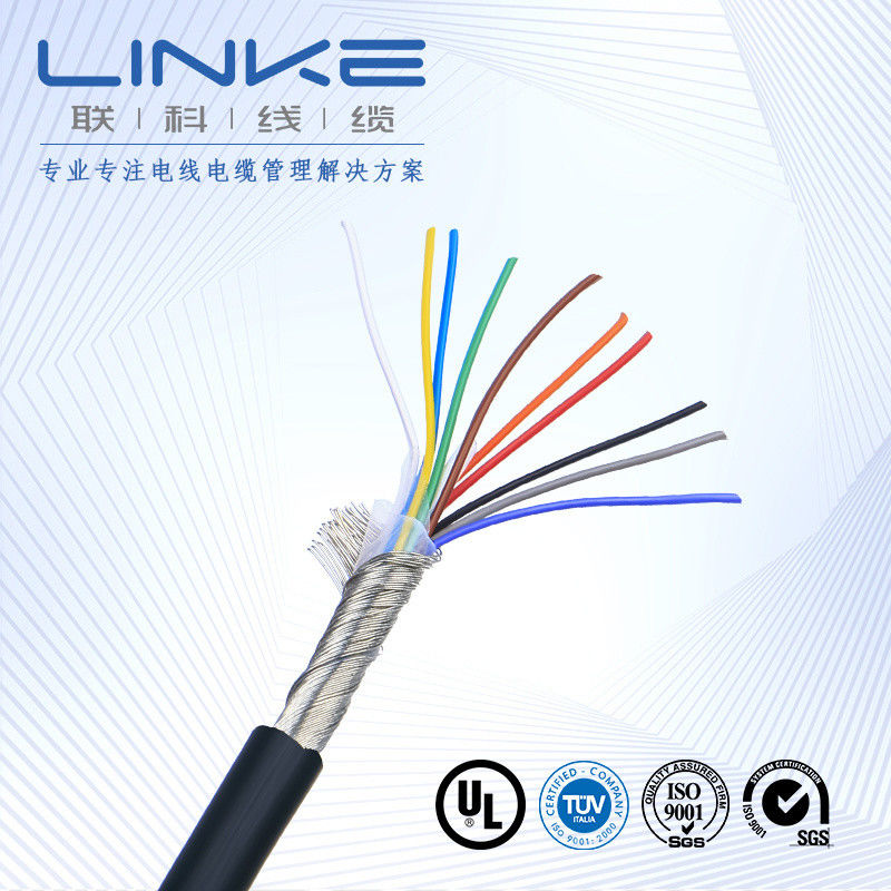 UL2464 모델 구리 도체 XLPE 피복 케이블, 공작 기계 제조용 300-600V 정격 전압