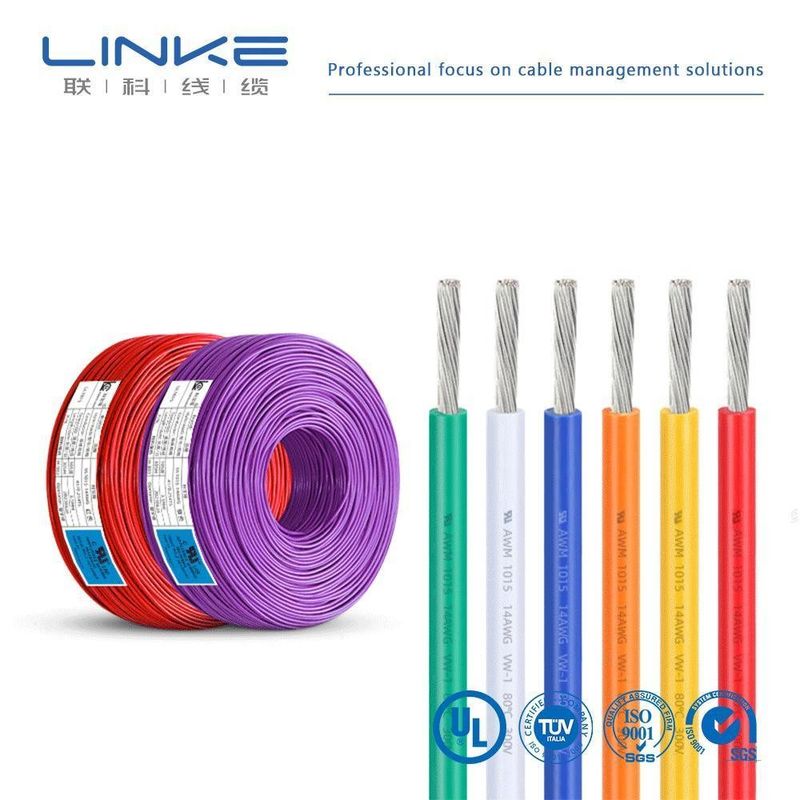 1-30AWG 연장 제어용 구리 PVC 재킷 UL1015 XLPE 제어 케이블