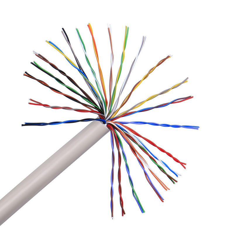 틴 와이어 UL2464 300V PVC 재킷 구리 선도자 전원 공급용 멀티 코어 케이블