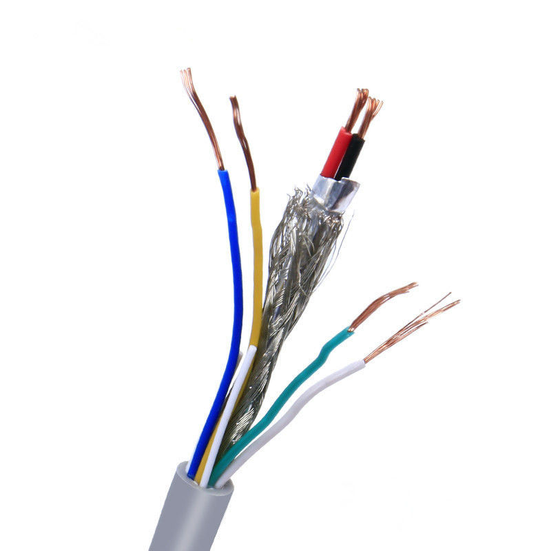 틴 와이어 UL2464 300V PVC 재킷 구리 선도자 전원 공급용 멀티 코어 케이블