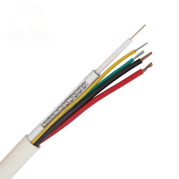 UL1007 30 AWG 블랙 파워 PVC 구리 선도자 전기 전력 코아시얼 전기 케이블