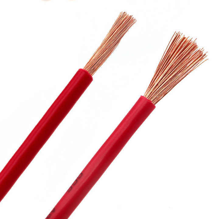 AVS 자동차 와이어 PVC 단열 구리 단일 코어 납 와이어 초기 지불