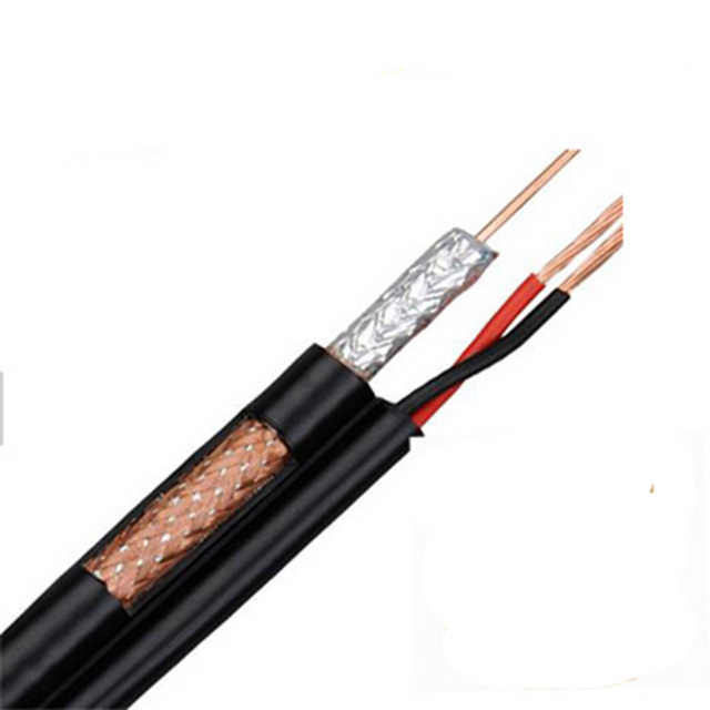 원선 CCTV 카메라 케이블 Rg59 2c 전원 OEM Rj59 보안 시스템에 대한 동축 케이블