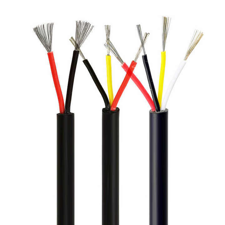 20AWG UL2464 멀티 코어 전기 와이어 2 코어 PVC 유연 USB 데이터 케이블 롤 USB 케이블 초기 지불 등급 온도 -60± 200C