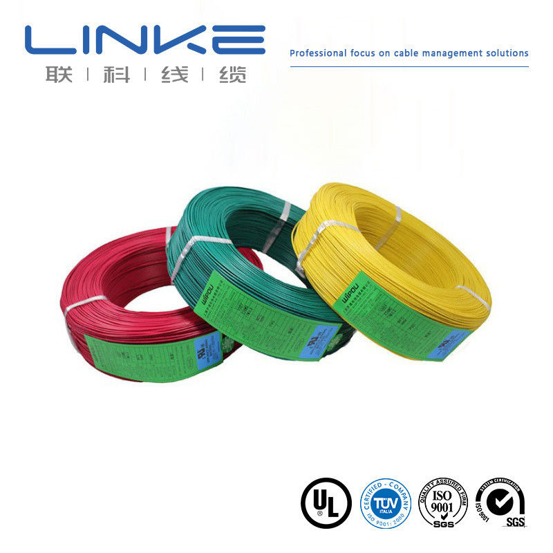 내열성 UL1007 PVC 절연 전선 16-28 AWG 주석 도금 구리 케이블, 넓은 온도 범위