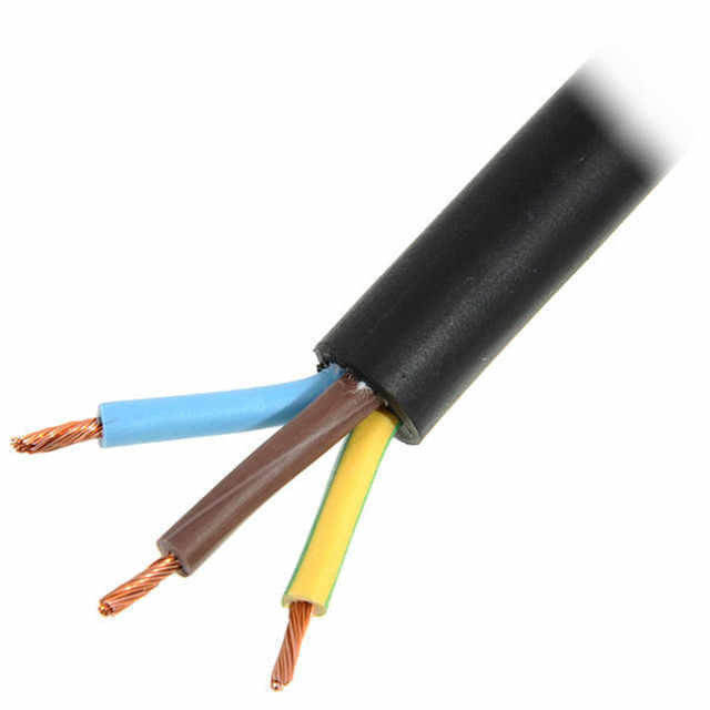 3X2.5mm 잠수 펌프 16mm 4 코어 유연 불에 저항 4G 1.5mm2 고무 수중 방수 UTP 케이블