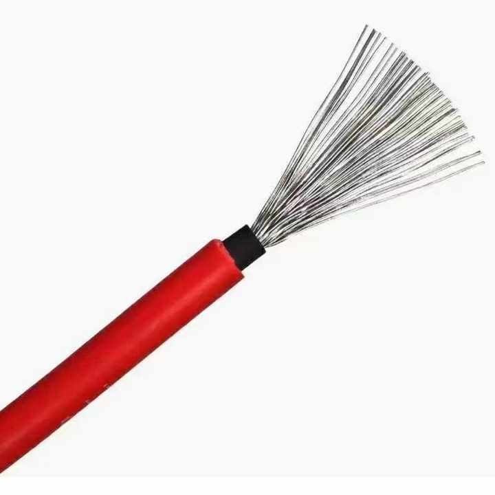 1500V 전력 PV 태양 전지 케이블, 태양 전지 패널 연결을 위한 틴 된 구리 및 XLPE 단열