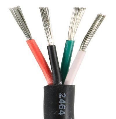 PVC 코팅 300V 컴퓨터 케이블 UL2464 AWG20 전기 케이블 틴 와이어 코어 재료