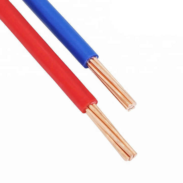 PVC 껍질 방화력 2.5mm 구리 선도 단열 철