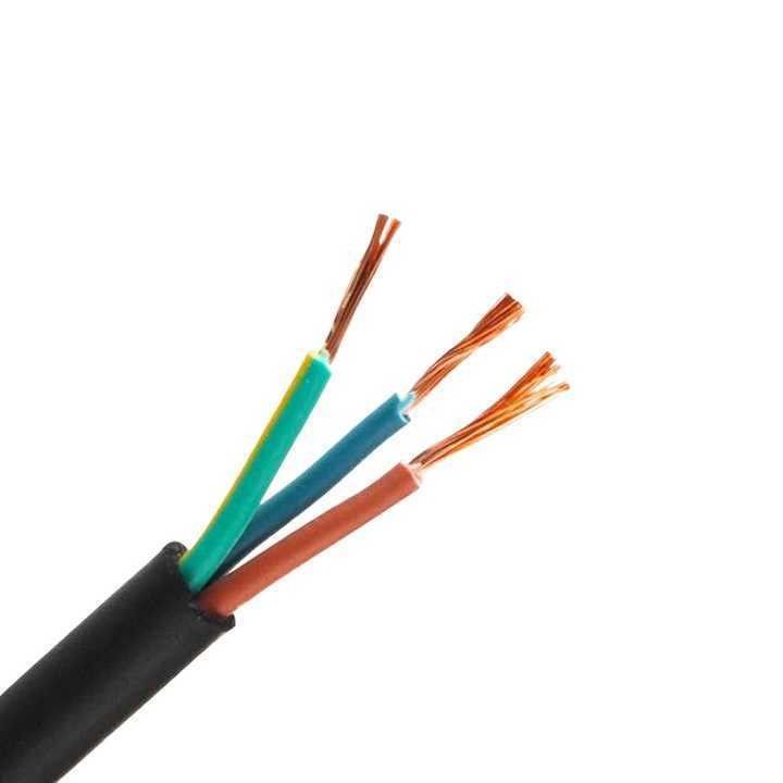 0.75mm2 다중 코어 엮은 방패 구리 유선 제어 케이블 산업 환경에서 전문적인 제어