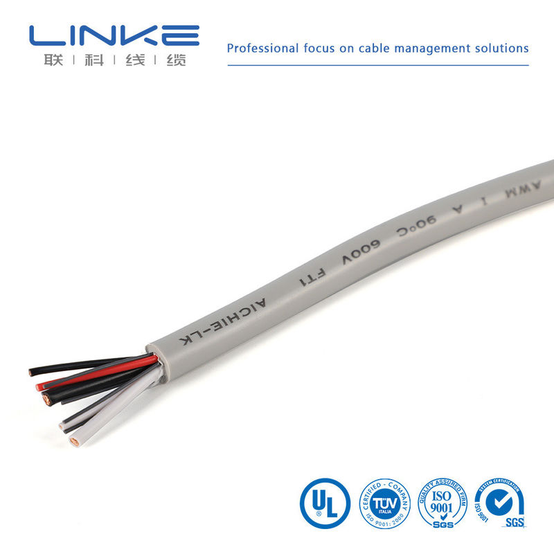 UL 2587 낮은 전압 전기 모터 케이블과 FEP 단열 및 PVC 자켓 PVC 단열 틴 와이어