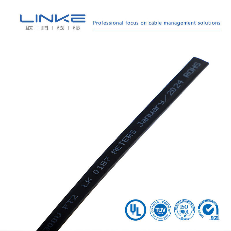 PVC 피복 주석 도금 구리 코어 300V 정격 자동차 및 산업용 플랫 케이블