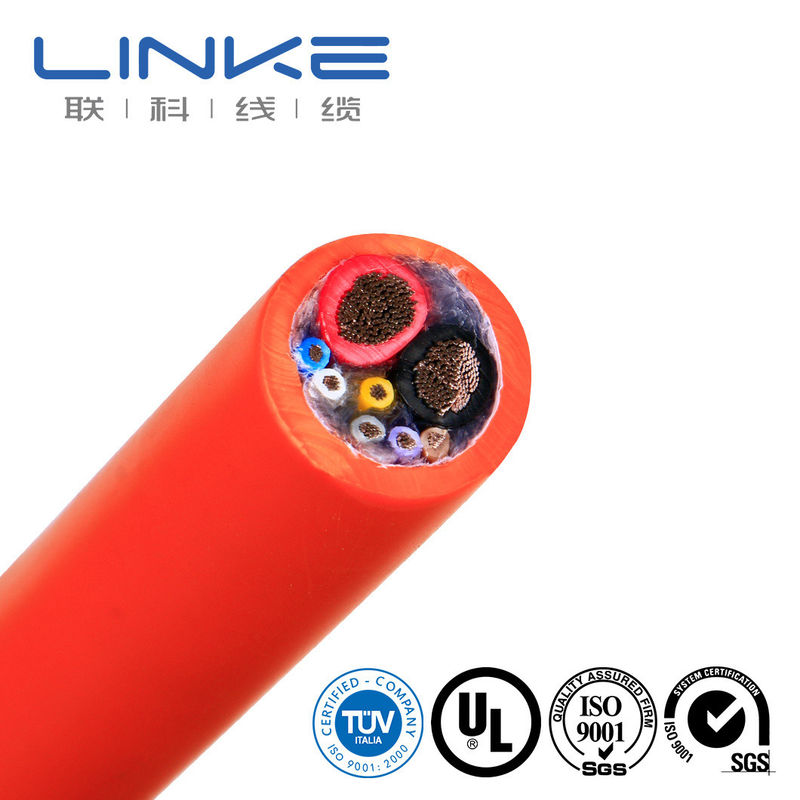 안정적인 통신을 위한 꼬임선 도체 및 맞춤형 재킷이 있는 장거리 신호 로봇 케이블