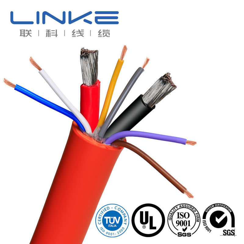 안정적인 통신을 위한 꼬임선 도체 및 맞춤형 재킷이 있는 장거리 신호 로봇 케이블