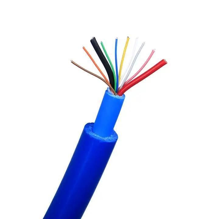 물속용 용도로 TPE 껍질과 300V 등급 전압을 갖춘 틴 와이어 코어 부동 케이블