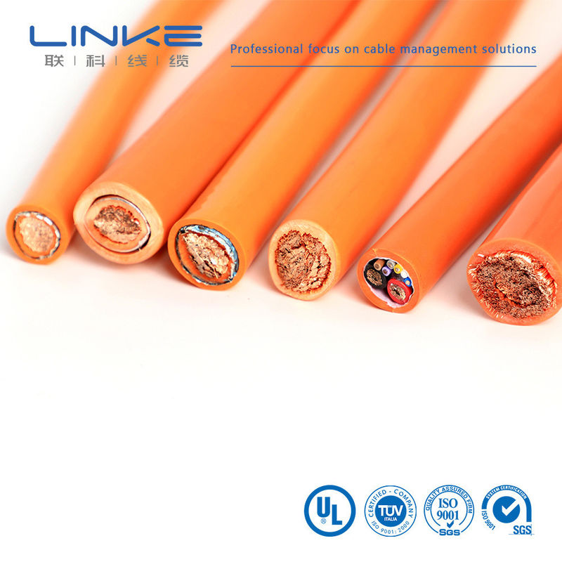 고전압 에너지 저장 라인 고화압 XLPE 케이블 PVC 껍질 재료 EV 충전 케이블