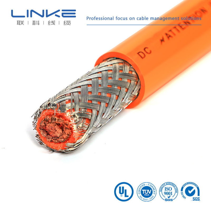 고전압 에너지 저장 라인 고화압 XLPE 케이블 PVC 껍질 재료 EV 충전 케이블