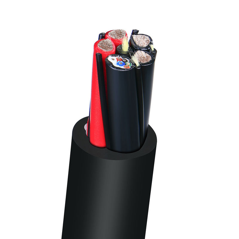 LSZH 수중 로봇 응용을 위한 벗은 구리 선도자를 가진 유연 산업 제어 케이블