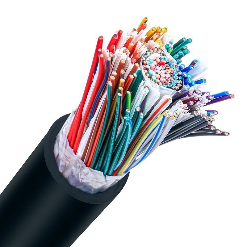 높은 온도 UL 인증 600V 등급 산업 제어 케이블 산업용 열 구리 와이어
