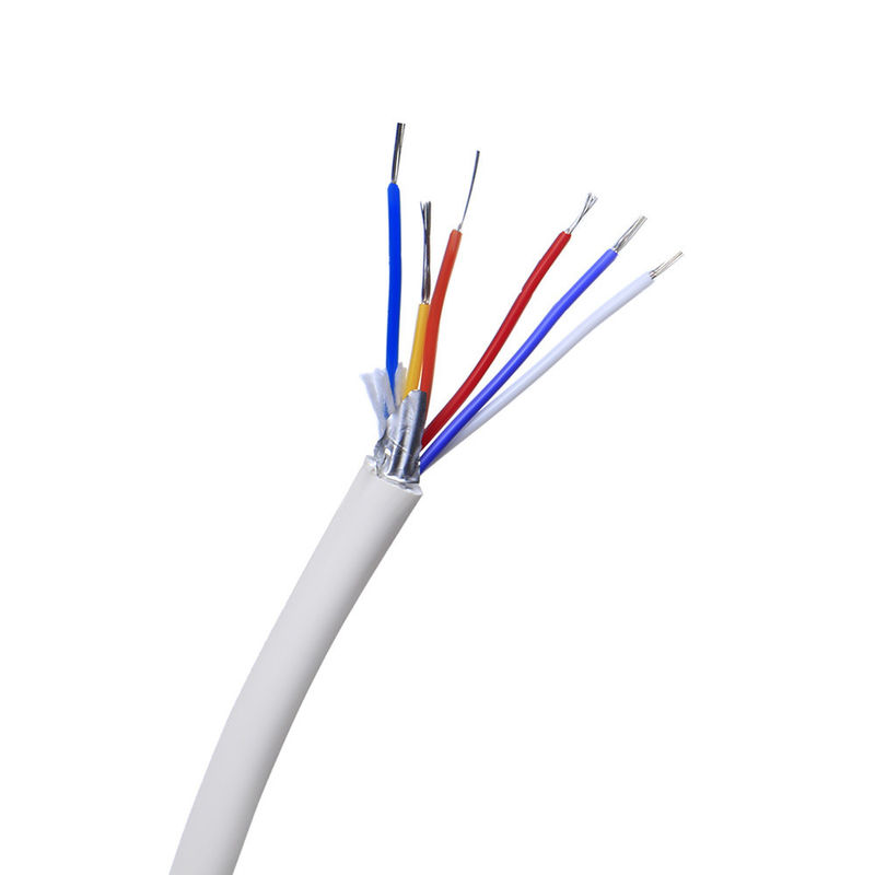 산업용 제어 케이블, 염료 된 구리 와이어 및 PVC/PE/PP/PU/TPE 단열 스프링 라인