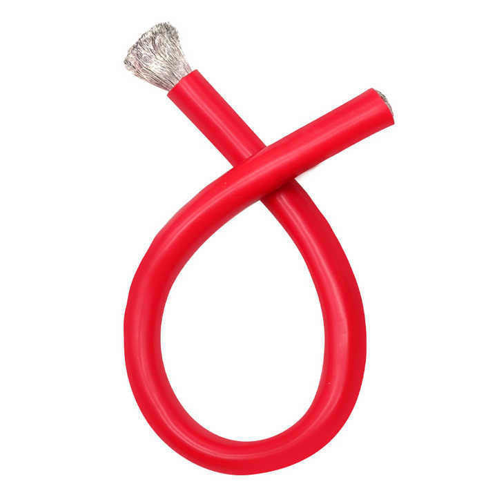 오버헤드 18AWG 고온 유연한 부드러운 실리콘 전기 와이어 불 retardant 새로운 에너지 리?? 배터리 사용