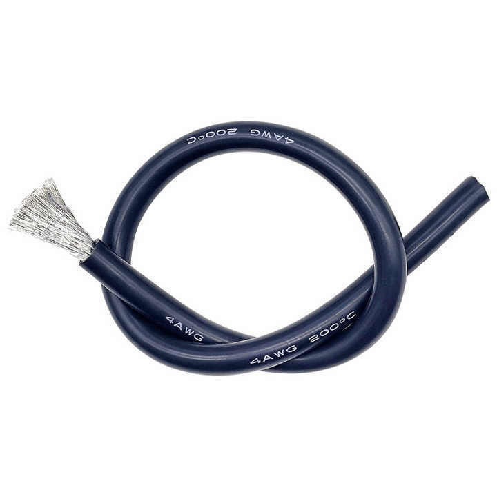 오버헤드 18AWG 고온 유연한 부드러운 실리콘 전기 와이어 불 retardant 새로운 에너지 리?? 배터리 사용