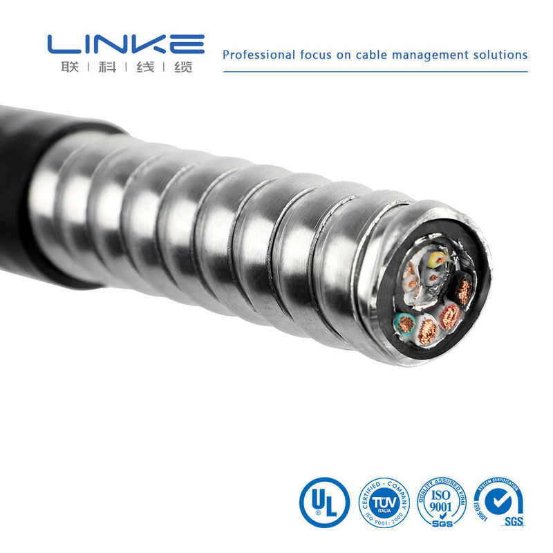 XLPE/PVC/AIA/PVC 다방면 장갑 제어 케이블 XLPE 고립 저전압으로 장갑 케이블 600V