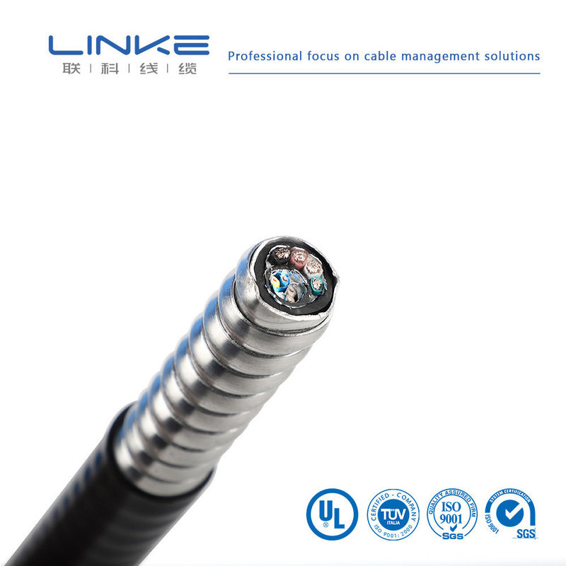XLPE/PVC/AIA/PVC 다방면 장갑 제어 케이블 XLPE 고립 저전압으로 장갑 케이블 600V