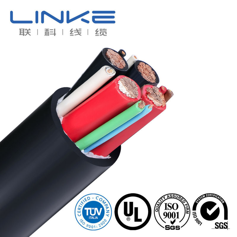 UL758/UL1581 Standard Multi-Core Round Wire Control Braided Shielded Electronic Cable