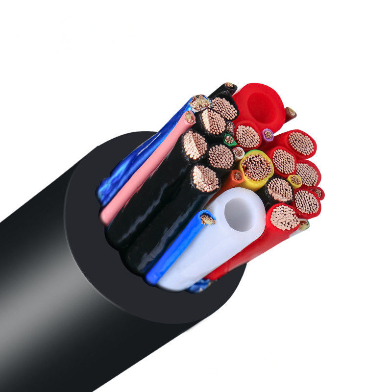 단일 코어 보호형 전기 자동차 전선 EV 케이블 6AWG 14AWG 에너지 고전압 전선 실리콘 고무 자켓