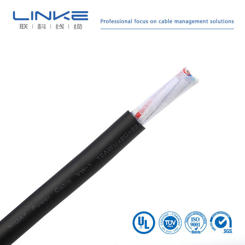 저전압 및 중전압 애플리케이션을 위한 고전압 듀얼 쉴딩 틴 구리 자동차 케이블