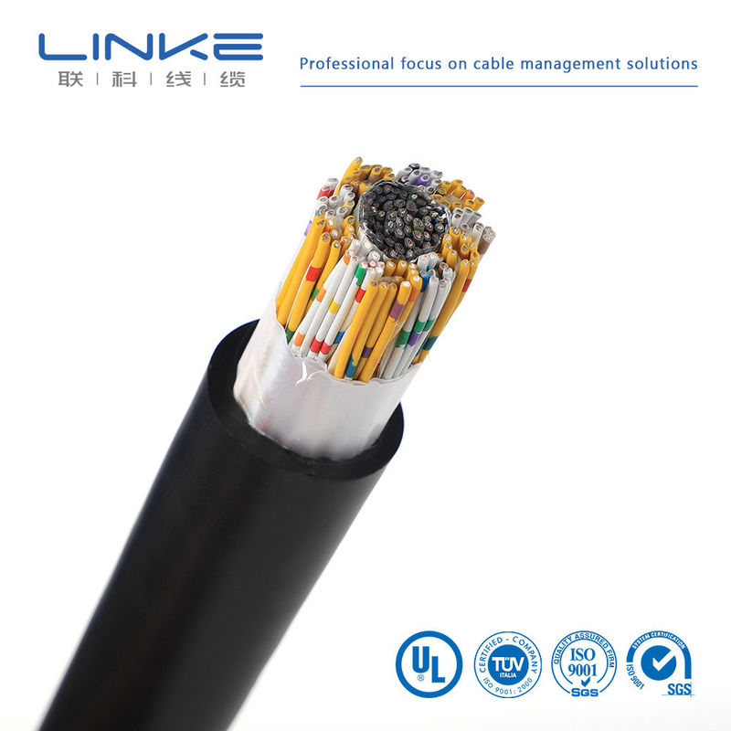 전기 PVC XLPE 실리콘 단열 전선 전력 케이블 UL 2464 다중 코어 사용자 정의