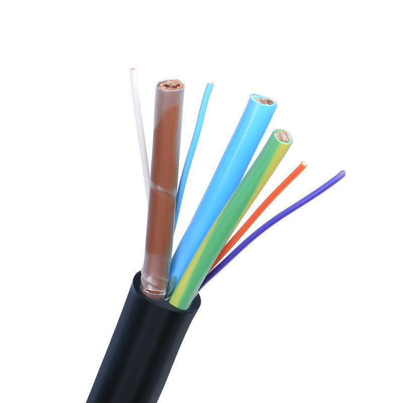 멀티 코어 플렉시블 PVC 껍질 복합 액세스 제어 케이블 전기 전선 케이블 새로운 에너지 차량 케이블