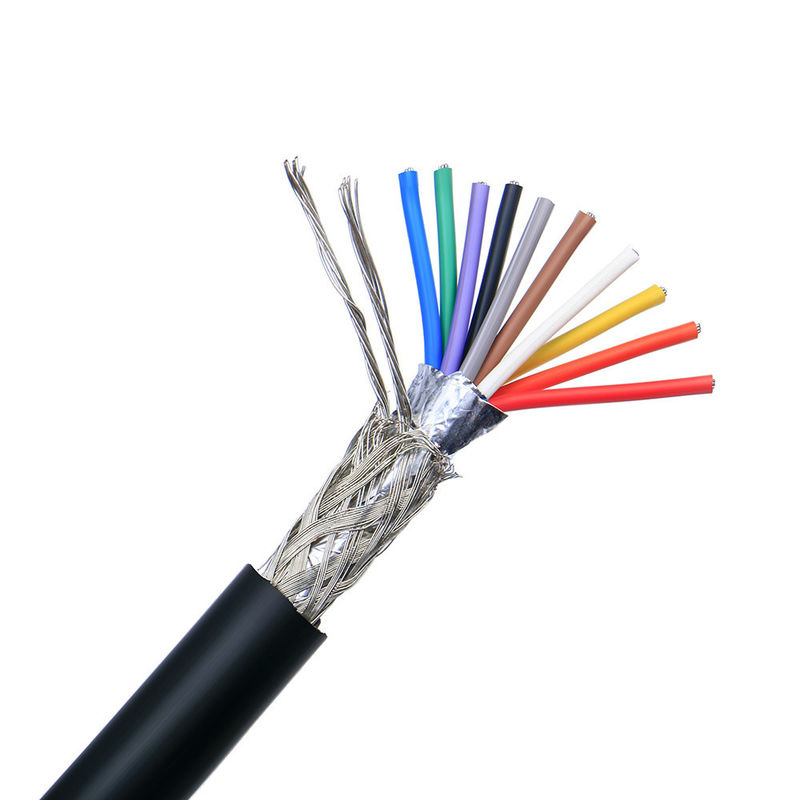 PVC 단열물질 ISO9001 다중 코어 방패 제어 케이블 UL2464 전기 케이블 방패 다중 코어 와이어