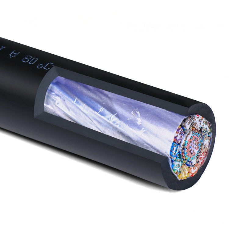 300V 전류 고온 2심 차폐 와이어 해양 및 전자 응용 분야 산업 제어 케이블